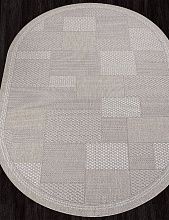 Круглый ковер-циновка KAIR S148 BEIGE Овал