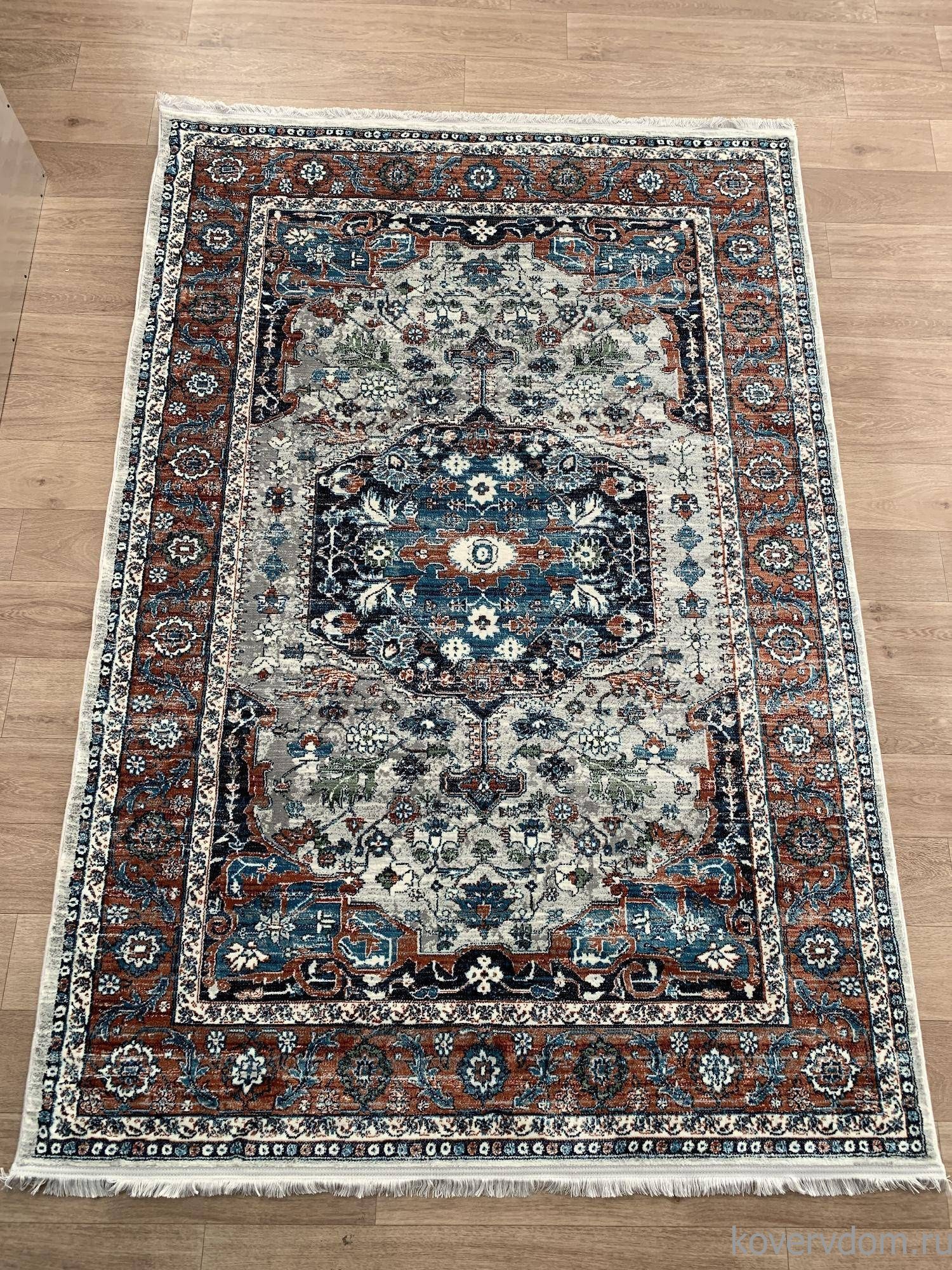 Ковер BROOKLYN 08620G GREY / GREY Ковер BROOKLYN 08620G GREY / GREY