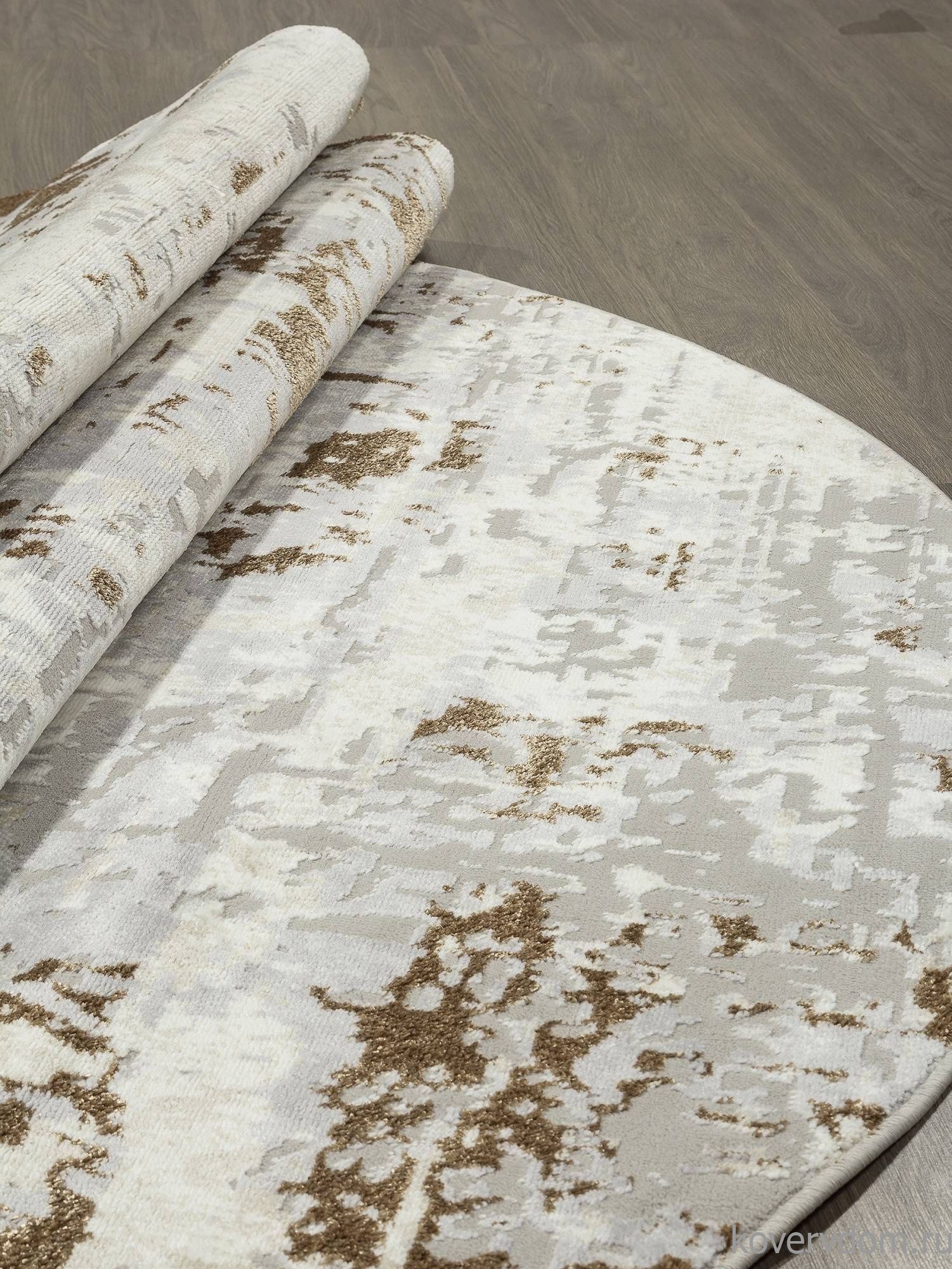 Ковер PALERMO F284 BEIGE-GREEN Овал Ковер PALERMO F284 BEIGE-GREEN Овал