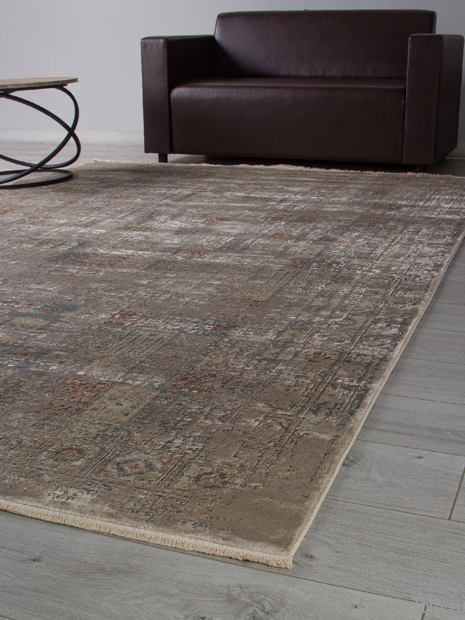 Ковер ROYAL G078J2 D.GREY / BEIGE