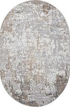 Ковер бежевый PARADIZE-A 00746B BEIGE / GREY Овал