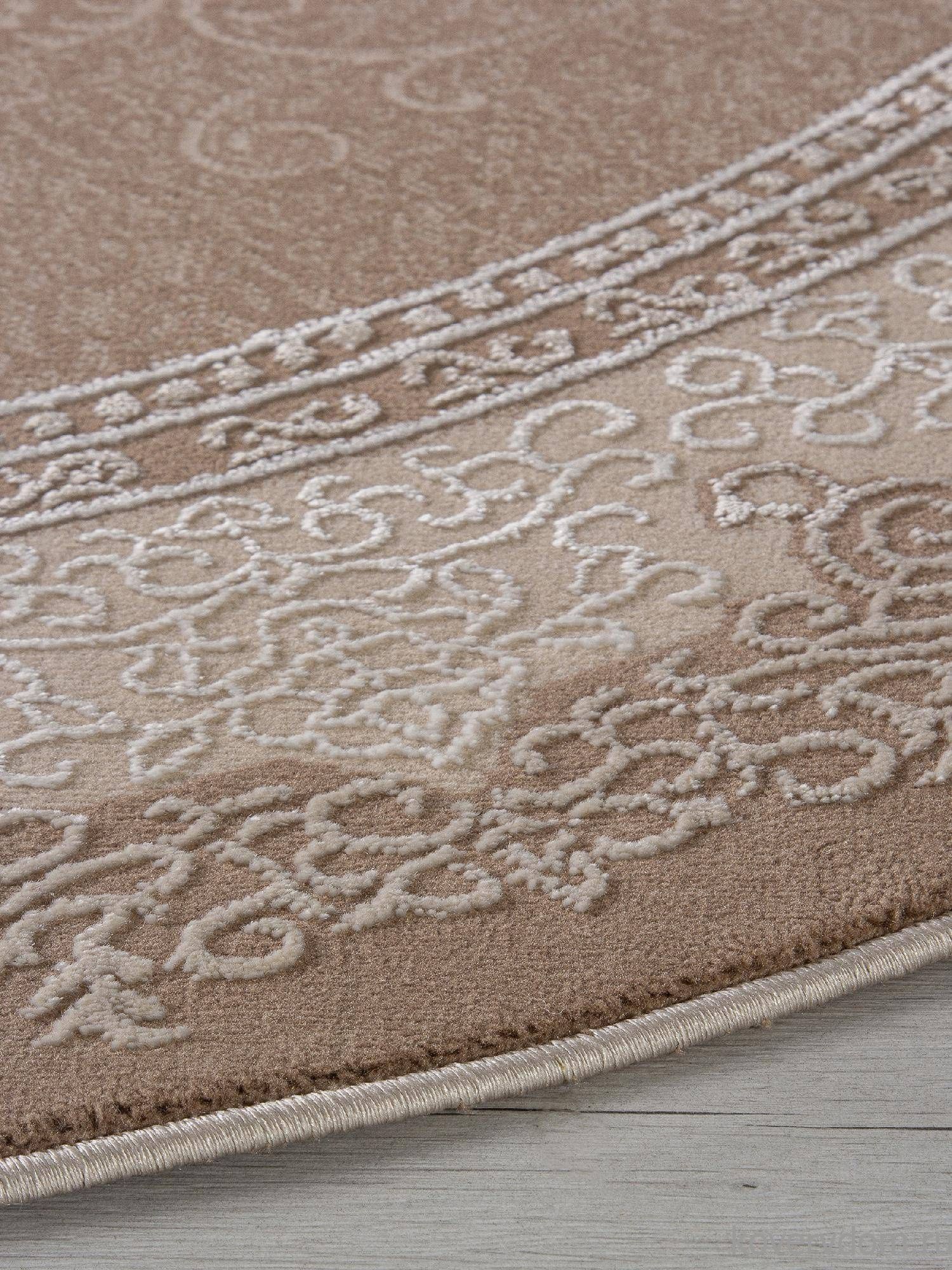 Ковер ARMINA 04076A BROWN / BROWN Овал