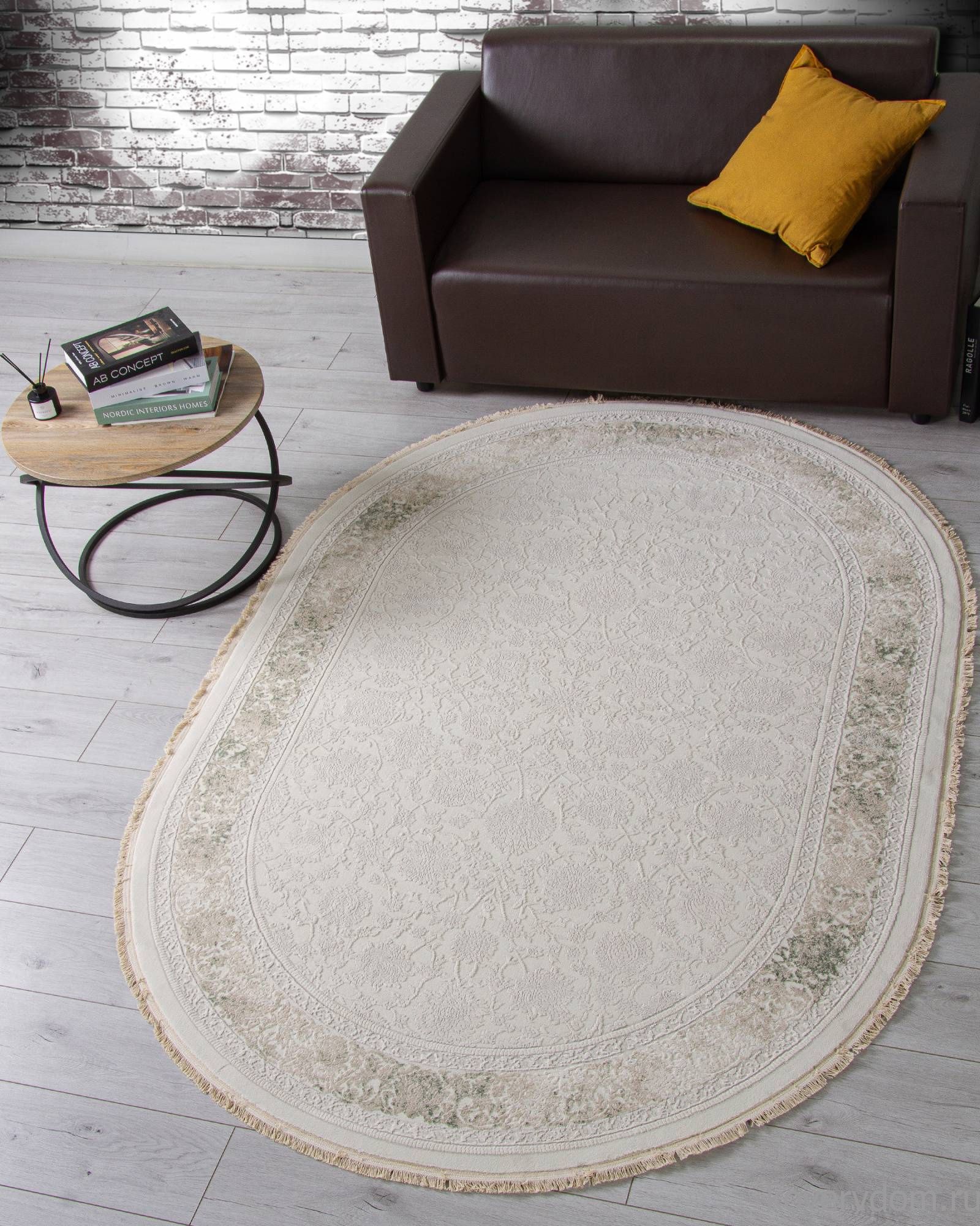 Ковер Jasmine 35897Y CREAM / CREAM Овал