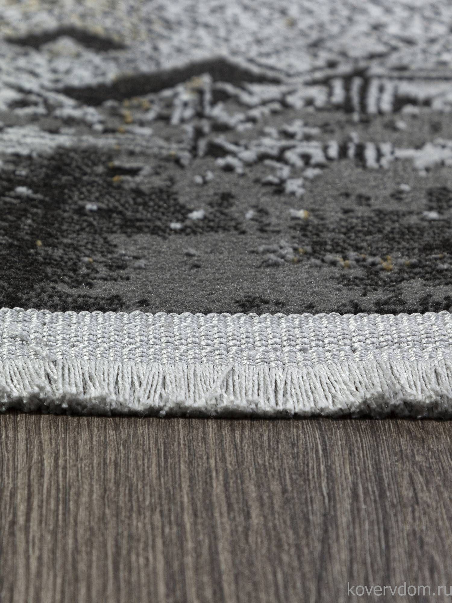 Ковер LISSABON SI023G GREY / GREY Овал Ковер LISSABON SI023G GREY / GREY Овал