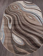 Ковер MEGA CARVING 1385 BEIGE Овал