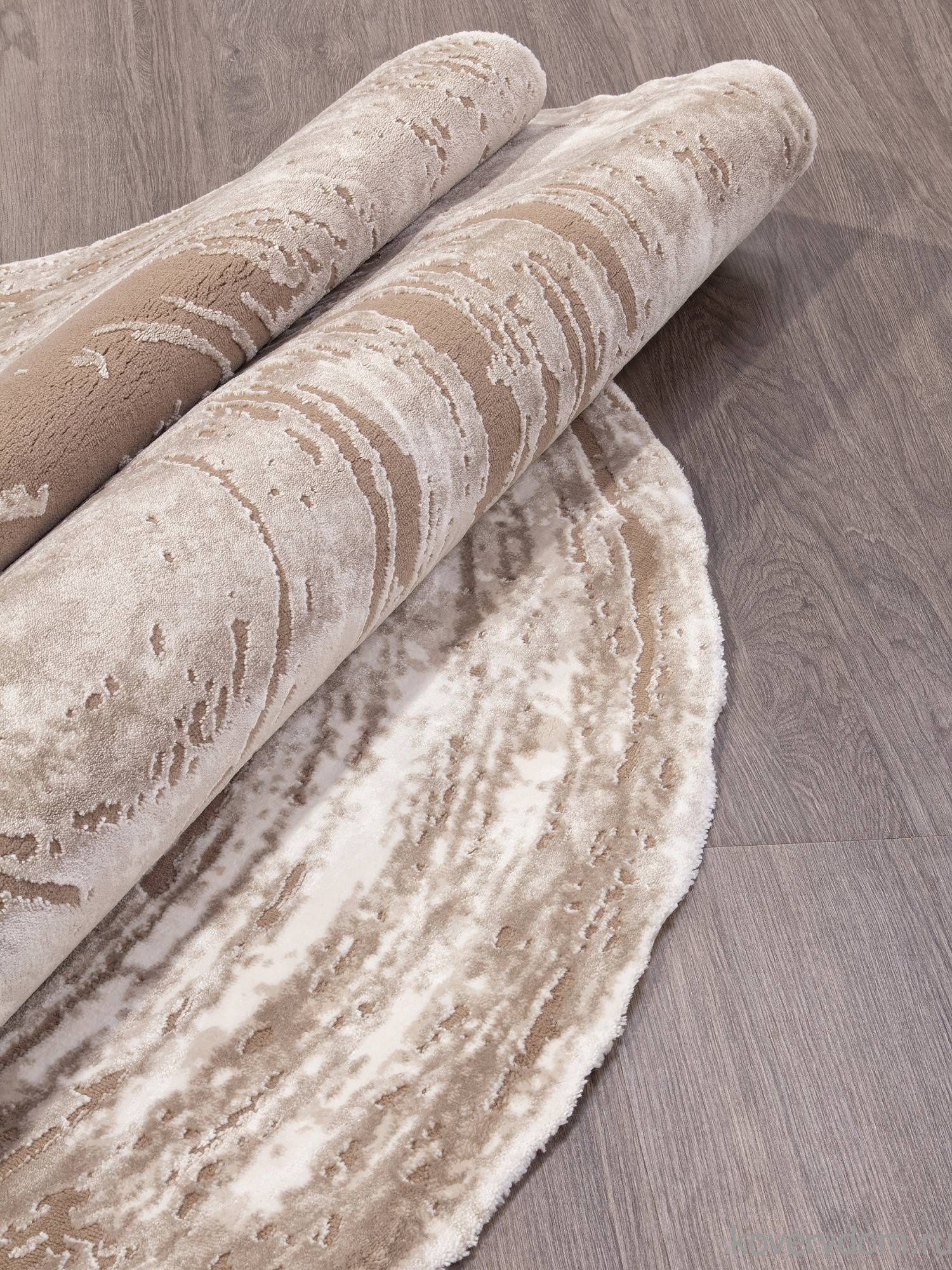 Ковер SAFIR 00843A BROWN / BROWN Круг