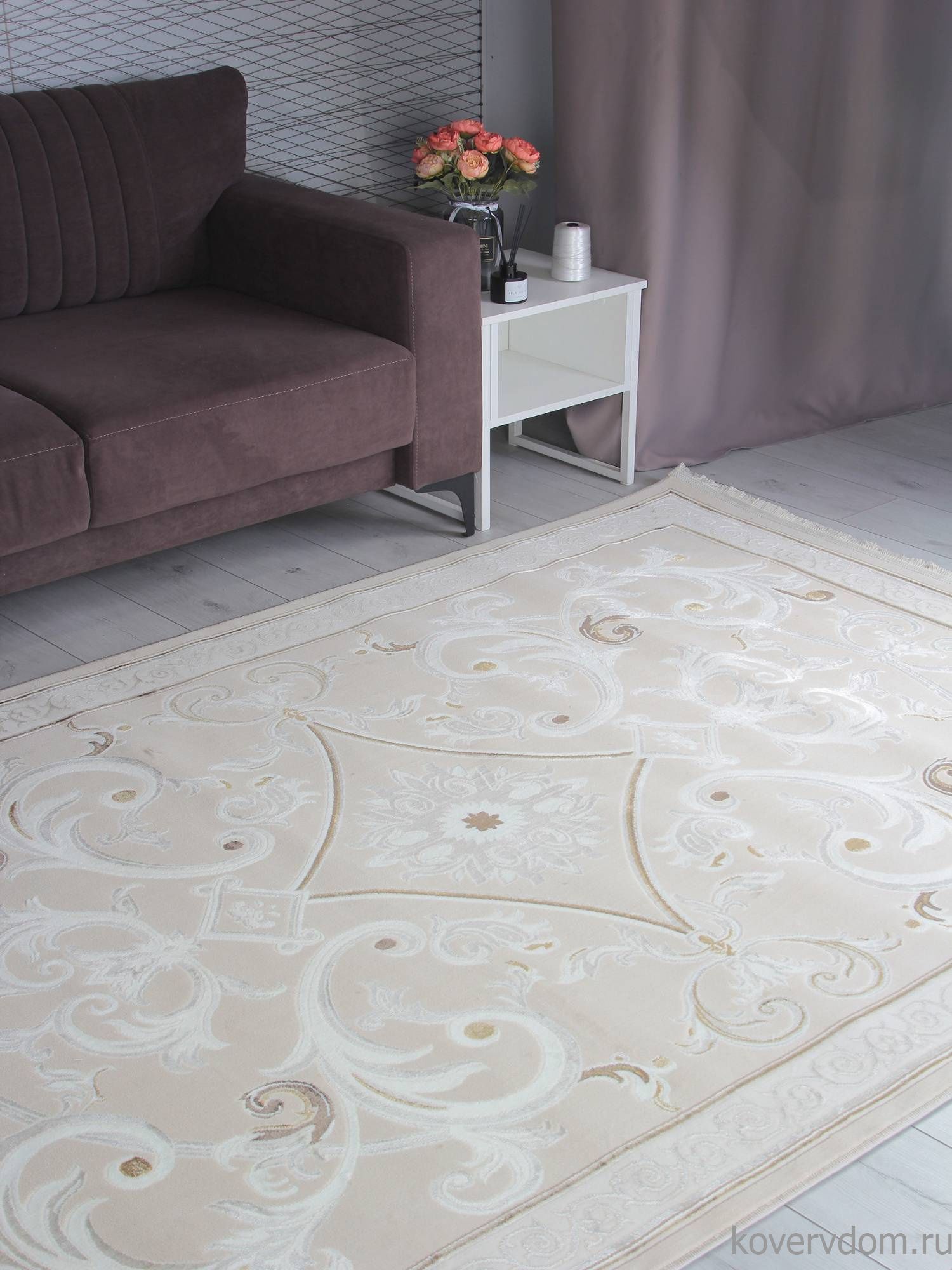 Ковер ZARINA B269A L.BEIGE / CREAM FDY