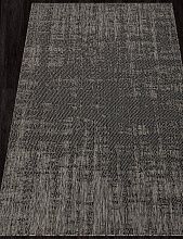 Круглый ковер-циновка KAIR S131 BLACK-GRAY