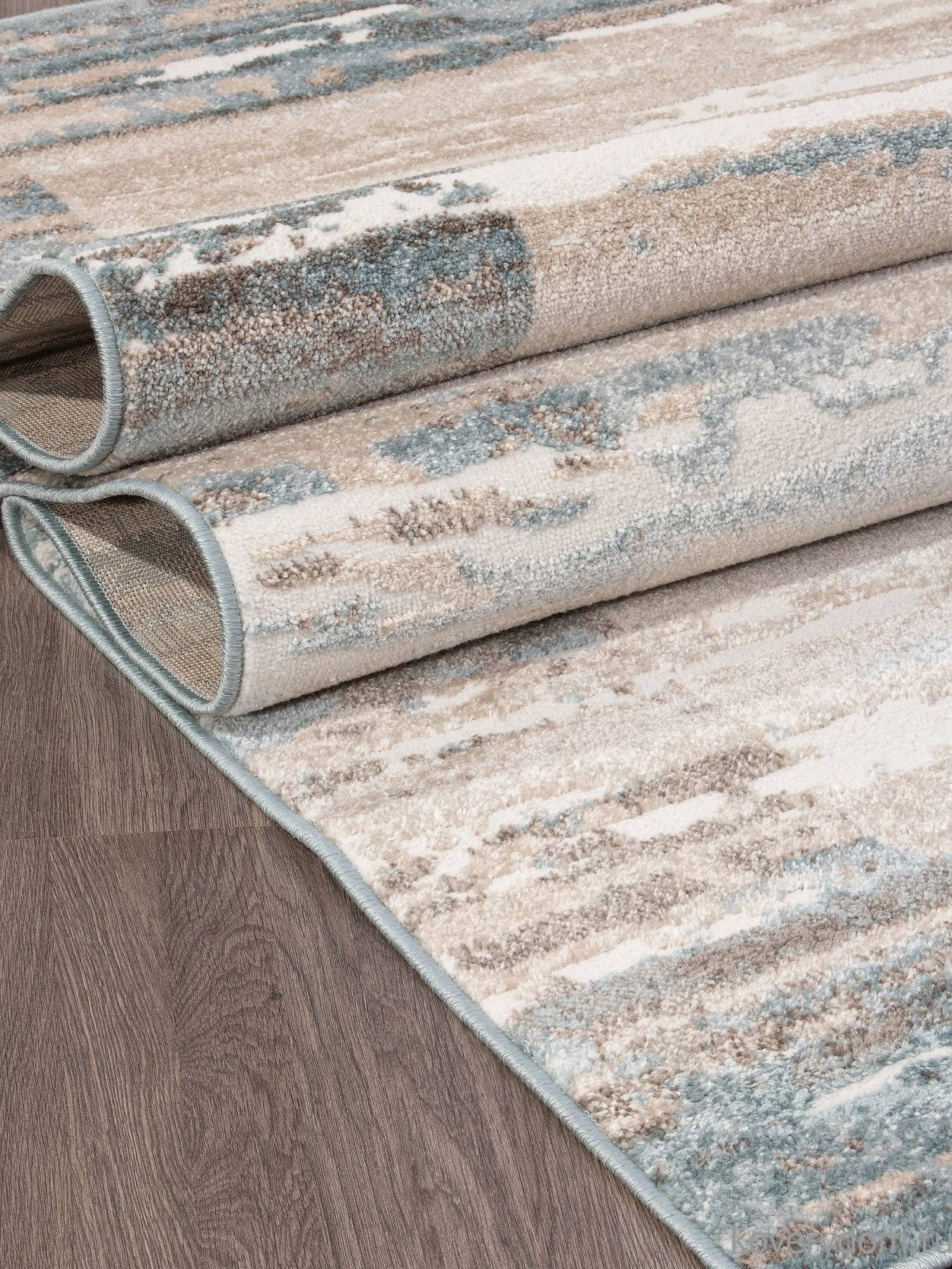 Ковер NATUREL D983 BEIGE-BLUE