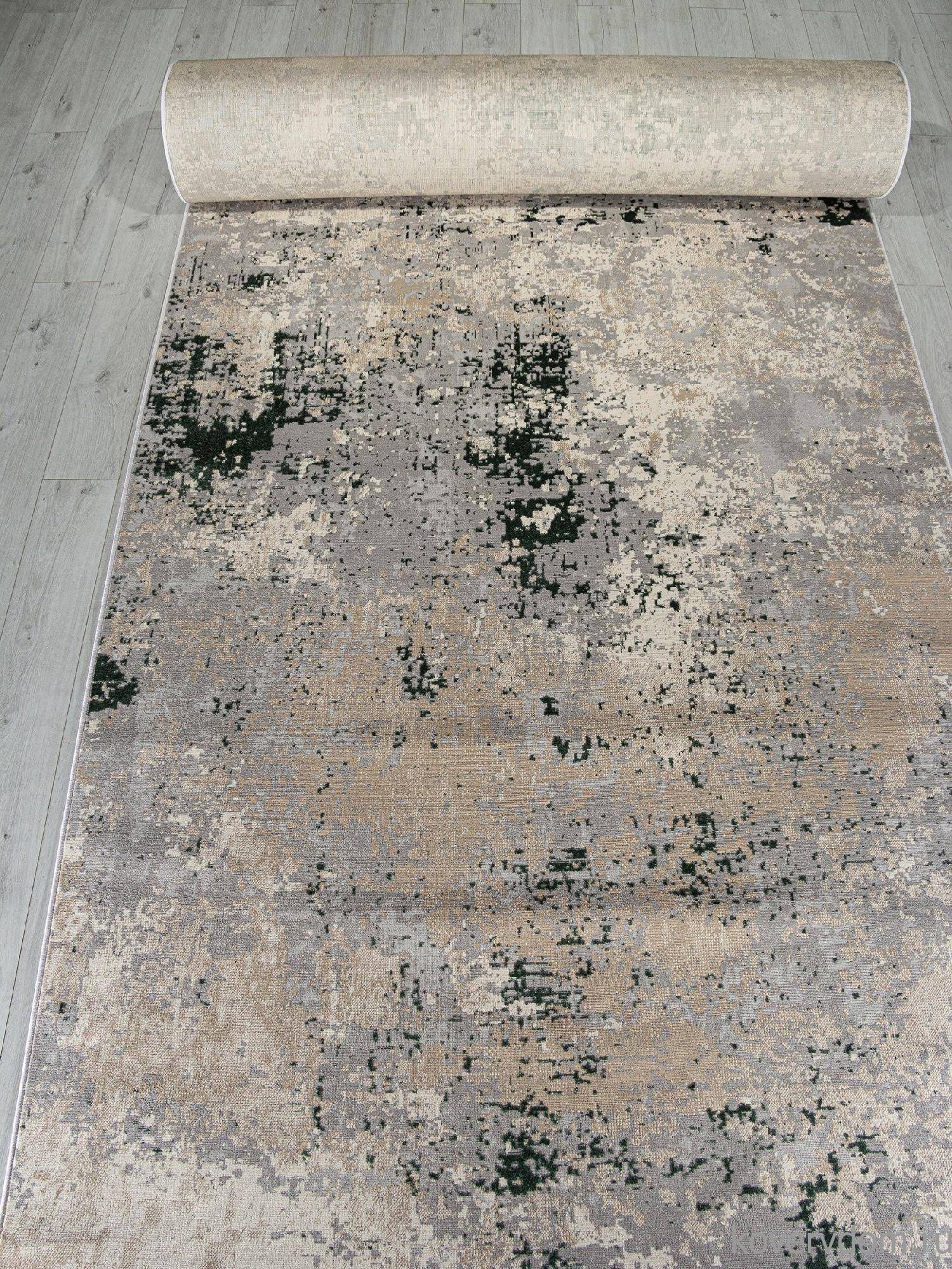 Ковровая Дорожка LIMAN F163 GRAY-GREEN Ковровая Дорожка LIMAN F163 GRAY-GREEN