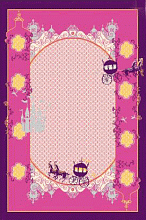 Ковер детский FUNKY-A ANA pink 