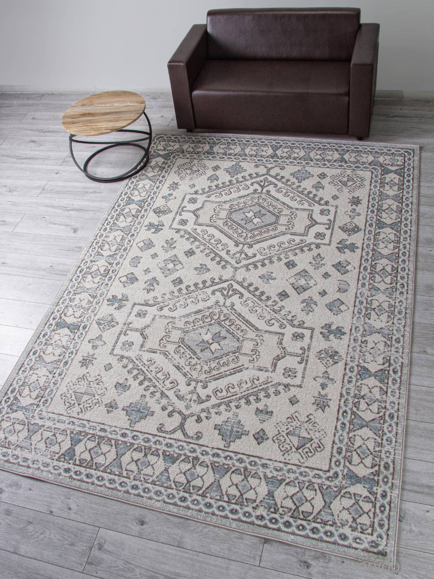 Ковер DONA F526 CREAM-BLUE