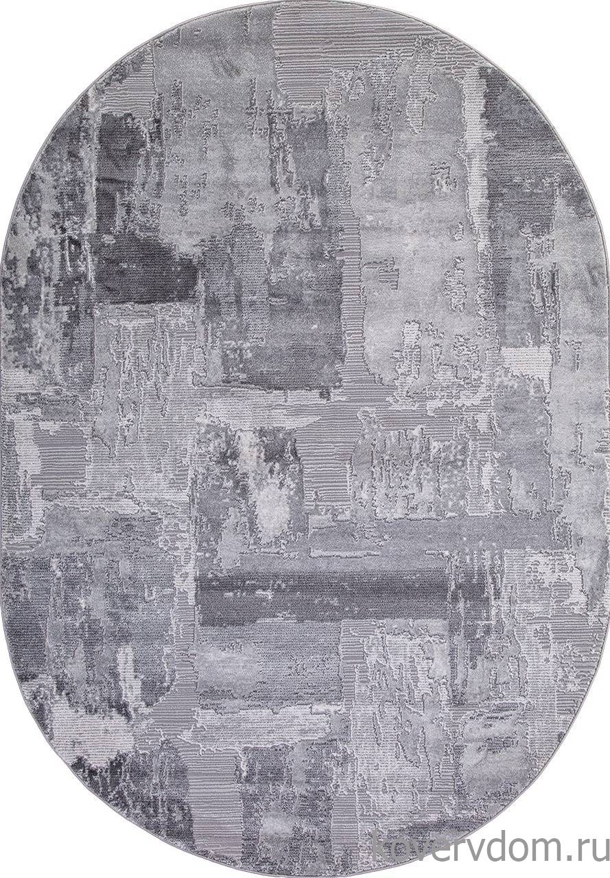Ковер ARMINA 03758A GREY / GREY Овал Ковер ARMINA 03758A GREY / GREY Овал