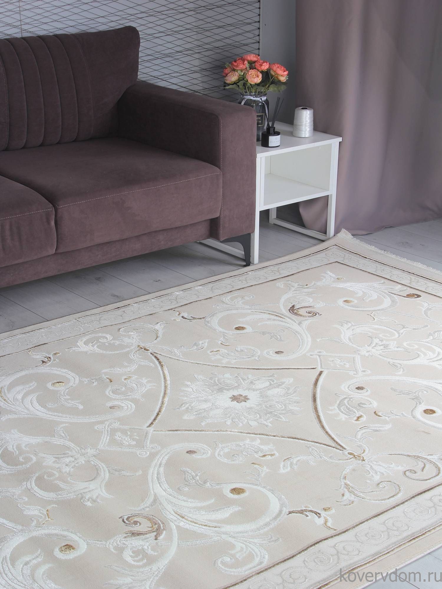 Ковер ZARINA B269A L.BEIGE / CREAM FDY