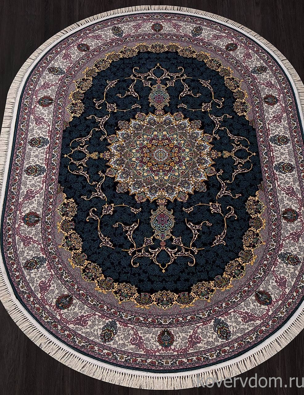 Ковер TEHRAN 7518 NAVI Овал Ковер TEHRAN 7518 NAVI Овал