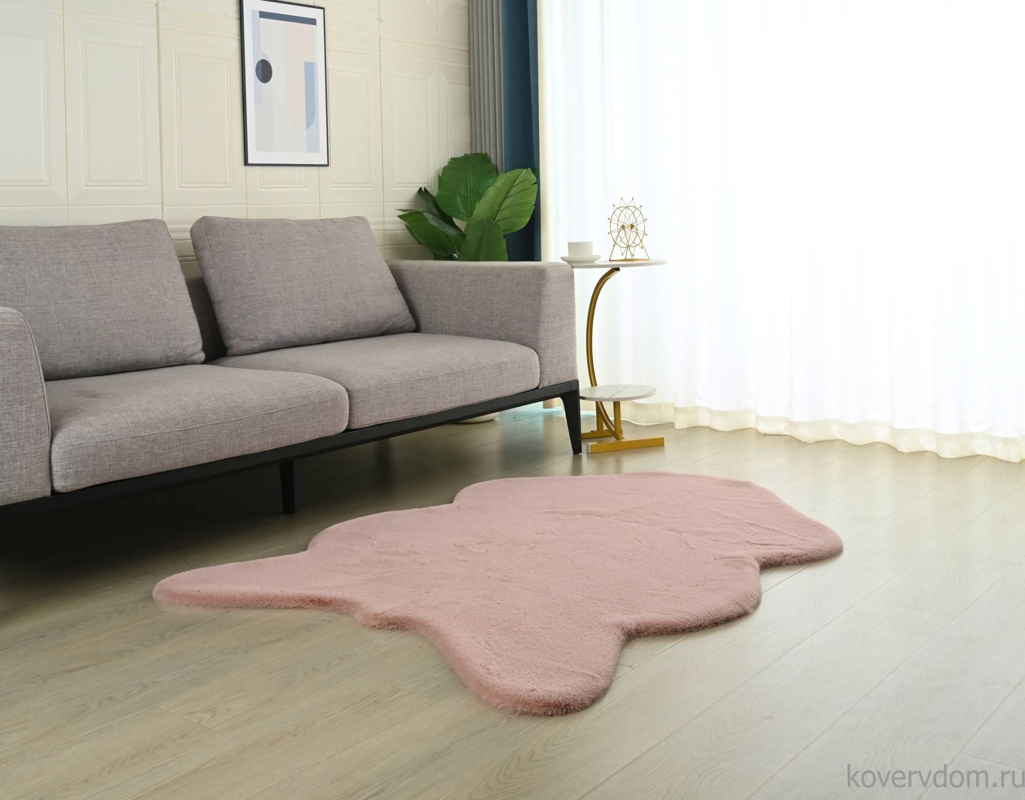 Ковер RABBIT PREMIUM MS1000 PINK