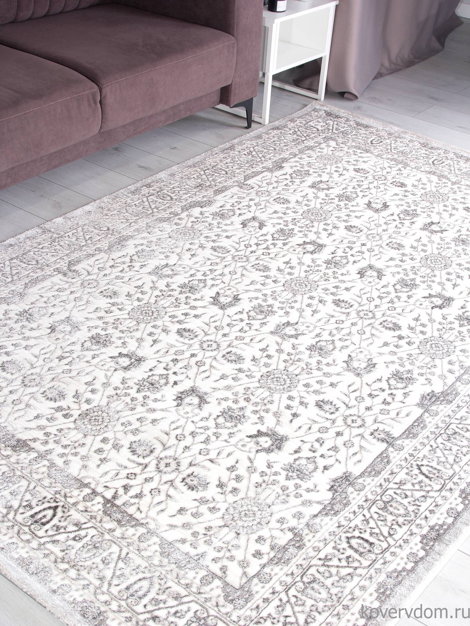 Ковер LILY 5258B S.WHITE / P.CREAM