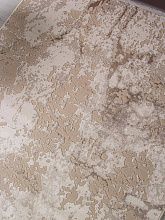 Пушистый круглый ковер DOLCE F202 CREAM