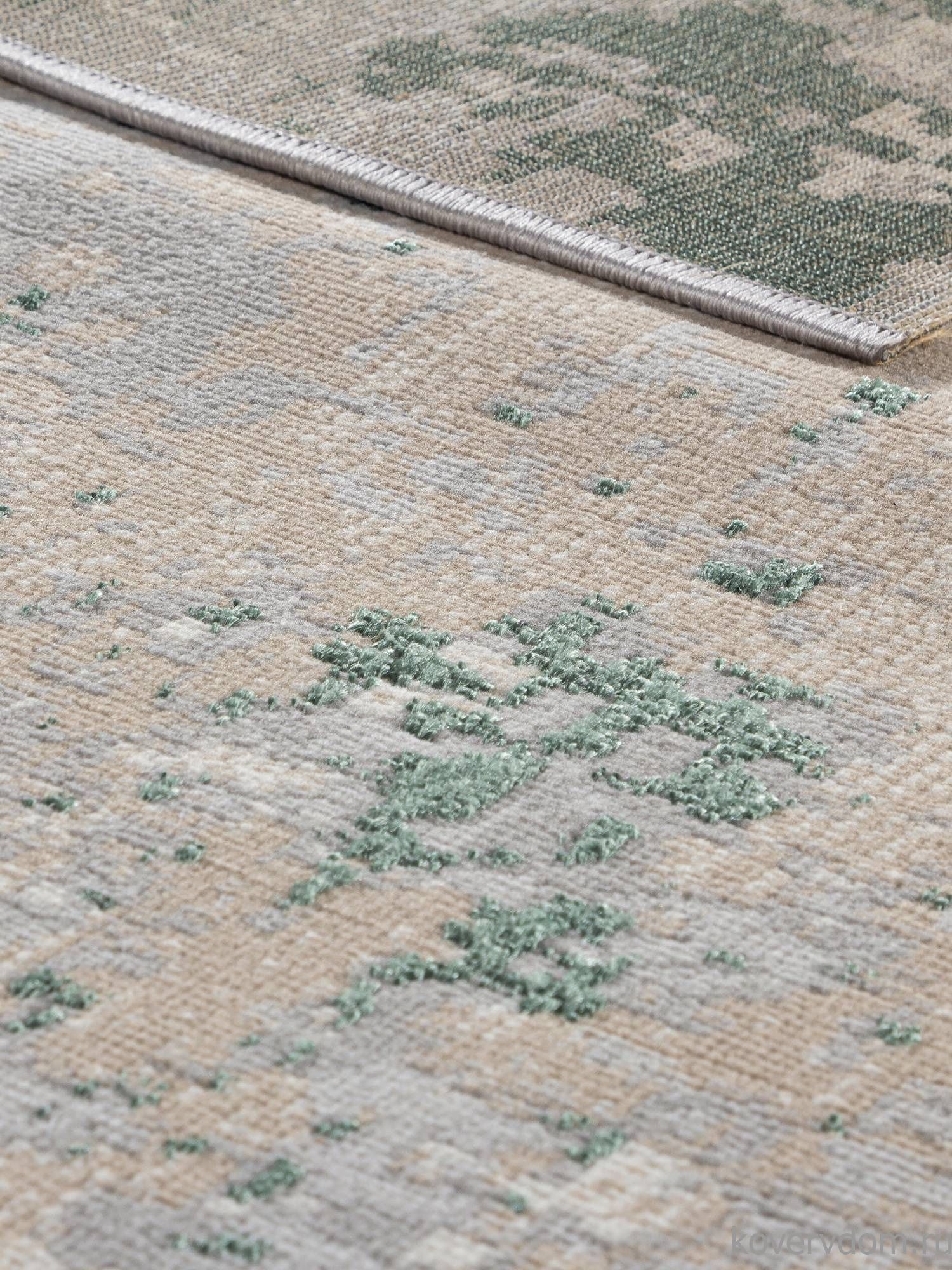 Ковровая Дорожка LIMAN F163 GRAY-GREEN Ковровая Дорожка LIMAN F163 GRAY-GREEN