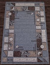 Ручной ковер SIERRA ALBINA 3 BLUE-BROWN 2