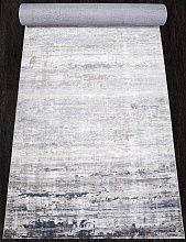 Ручной ковровая Дорожка PERU D060A CREAM SHIRINK / BLUE FDY