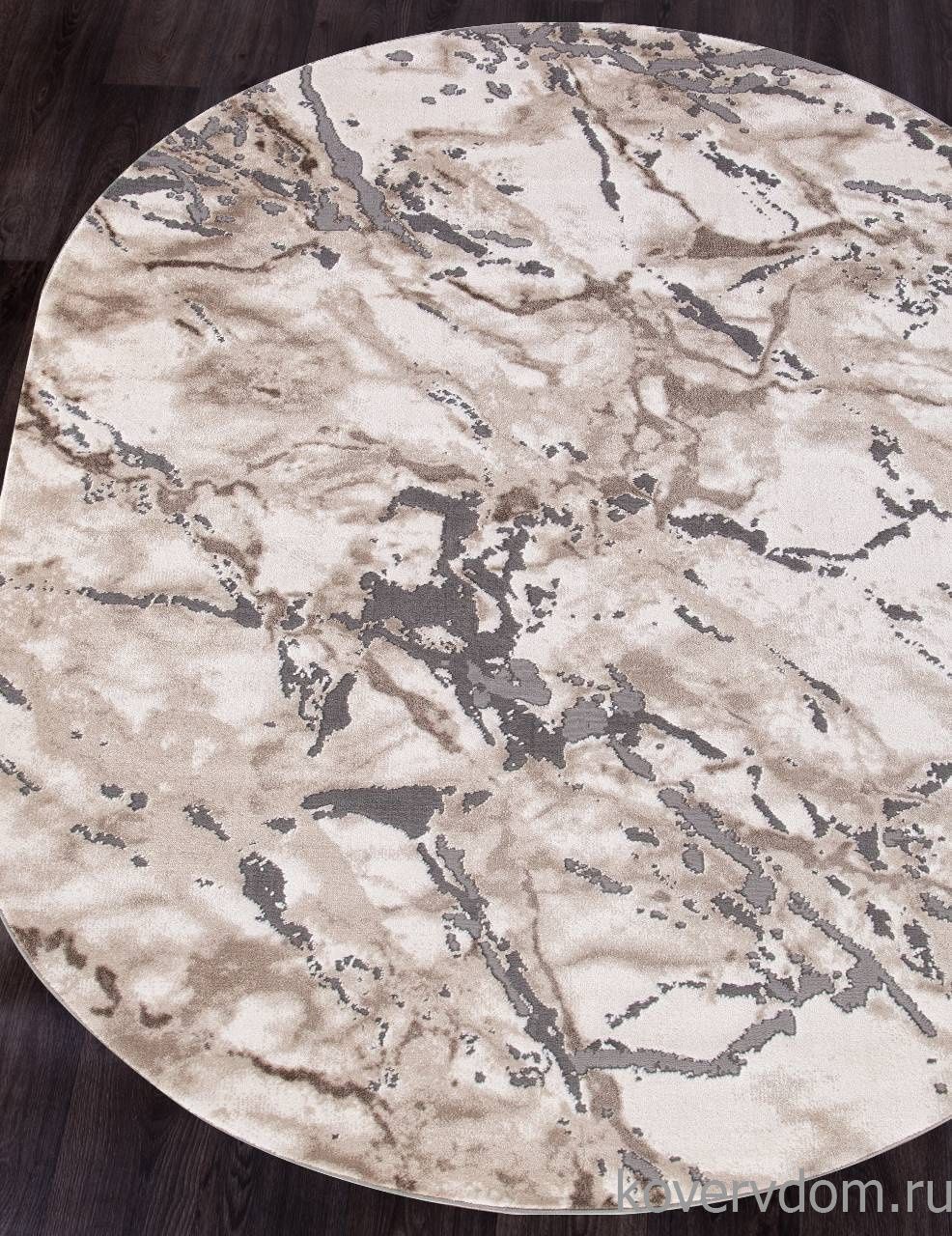 Ковер ARMINA-A 03819A GREY / BROWN Овал
