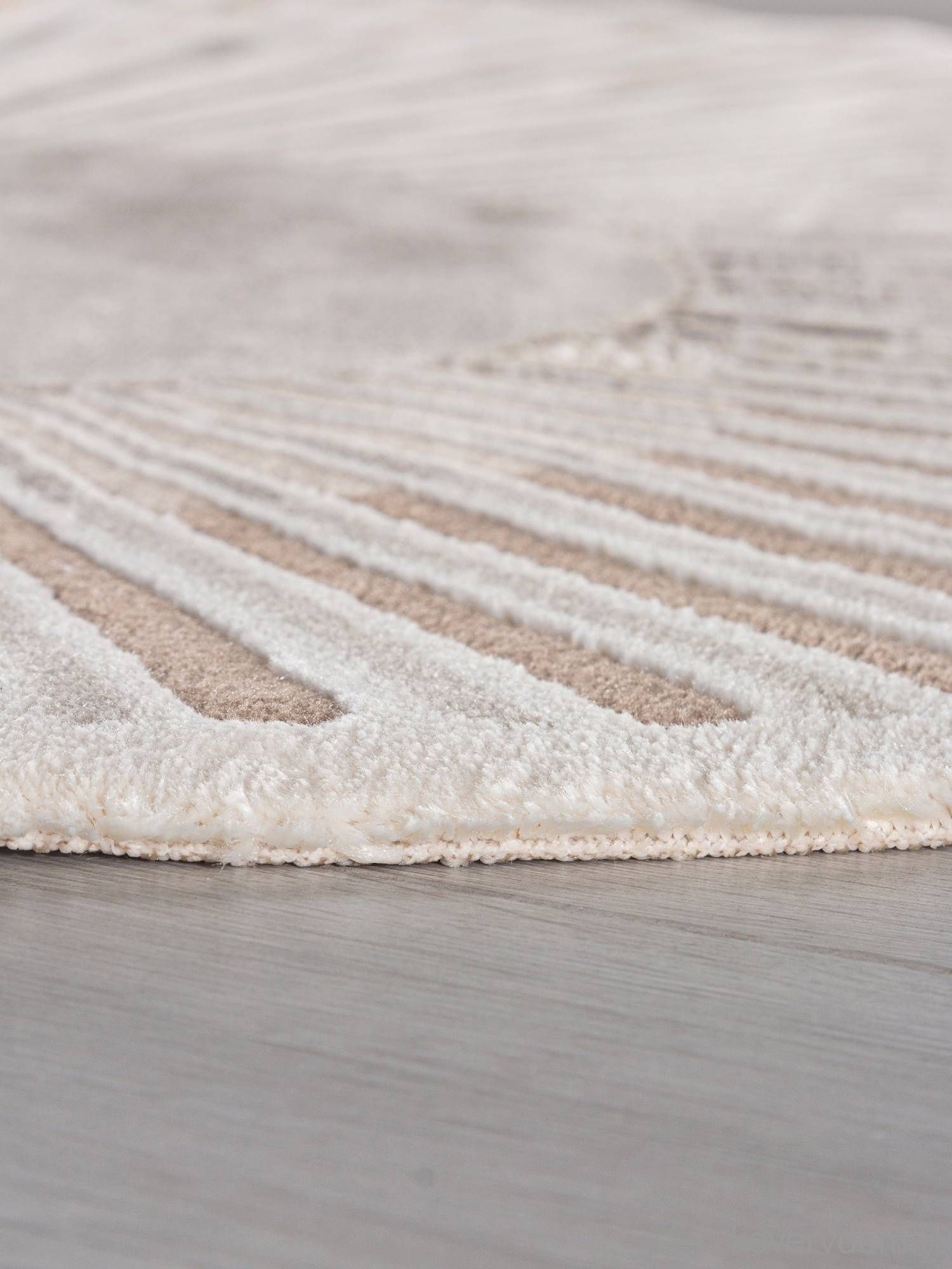 Ковер SAFIR 00837A BROWN / BROWN Круг