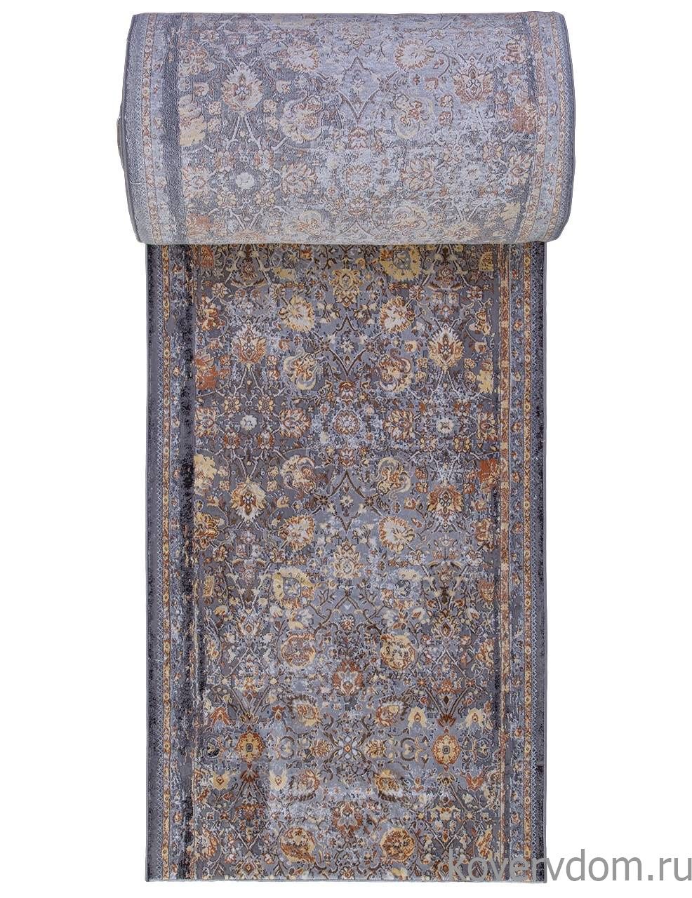 Ковровая Дорожка QUARES 31464 975 GREY GOLD Ковровая Дорожка QUARES 31464 975 GREY GOLD