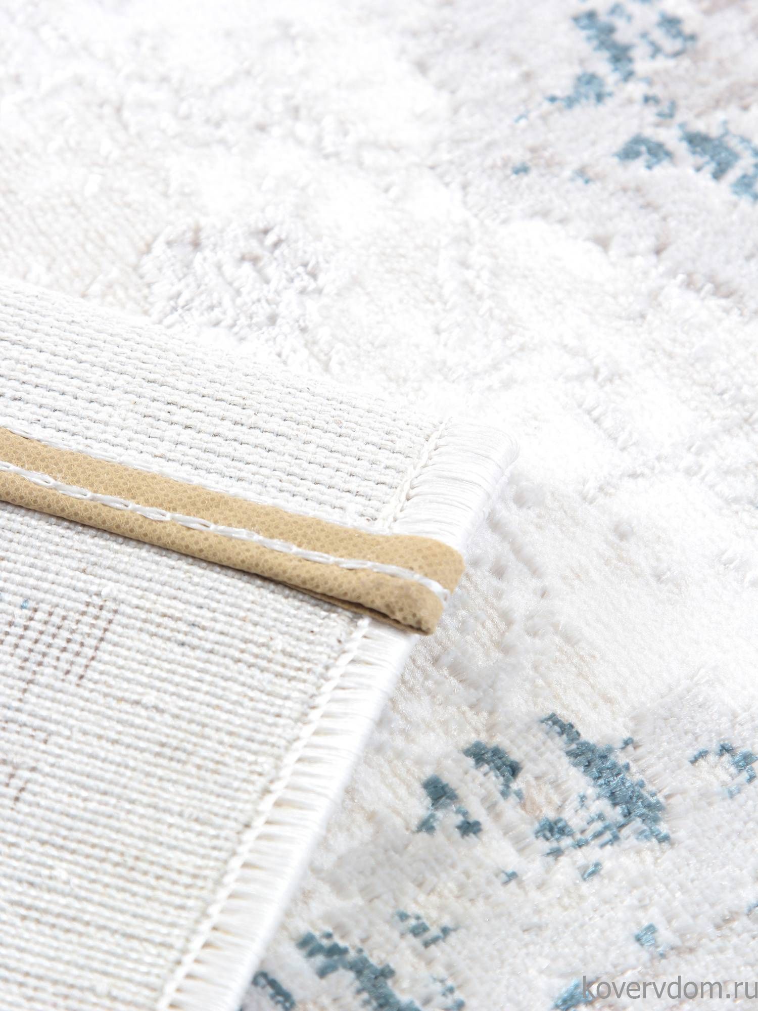 Ковер LILY 9312A S.WHITE / P.BLUE