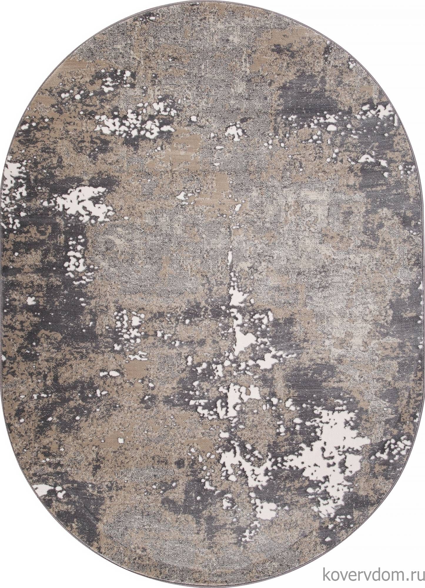 Ковер ATLANTIS D996 CREAM-GRAY Овал Ковер ATLANTIS D996 CREAM-GRAY Овал