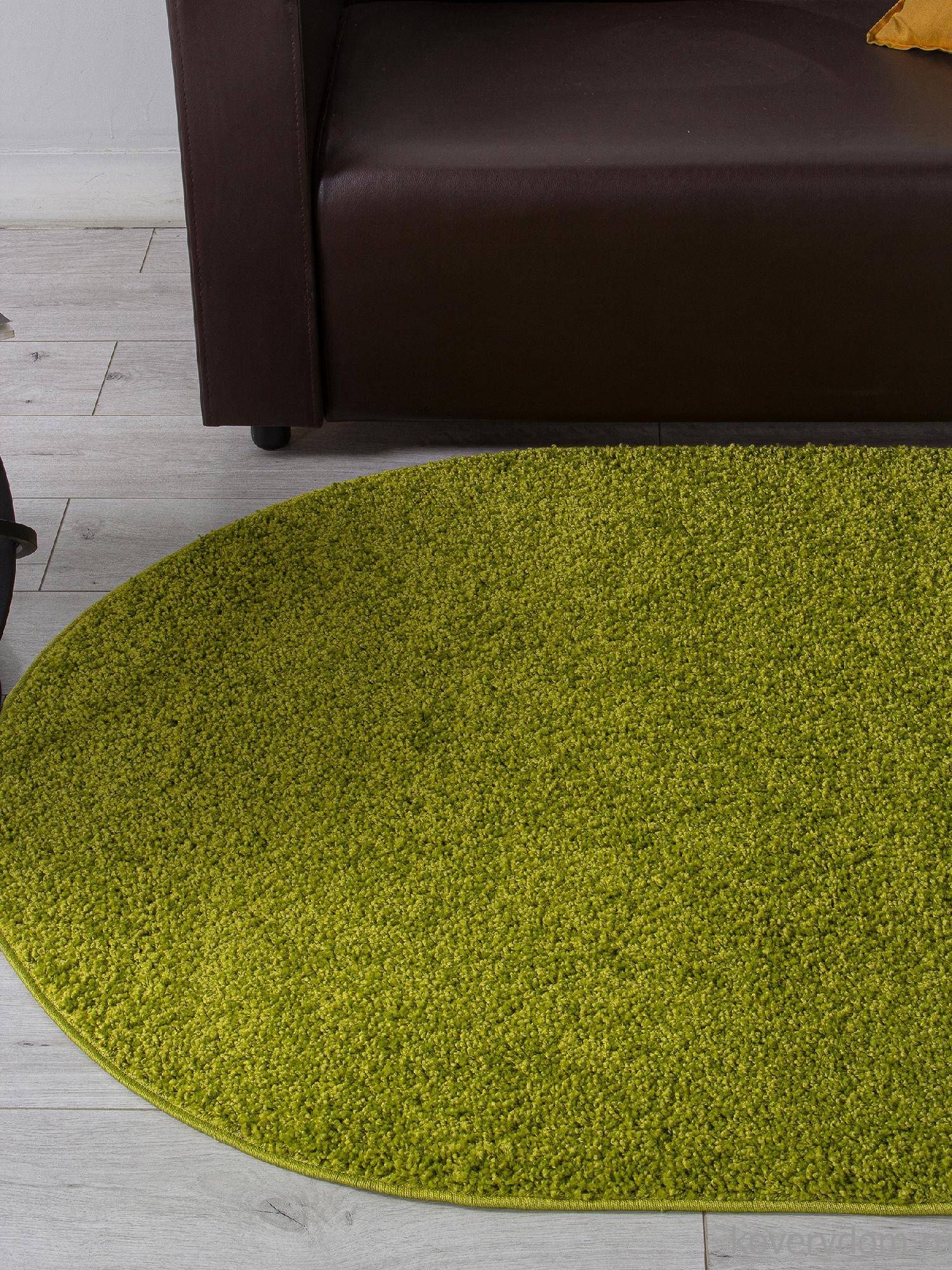 Ковер LANA-A T600 GREEN 2 Овал