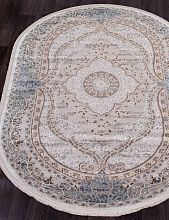 Ковер Ercaplan RODOS 7439A L.BLUE / CREAM Овал